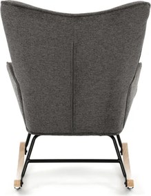 Hojdacie kreslo sivé AK-373 GREY2