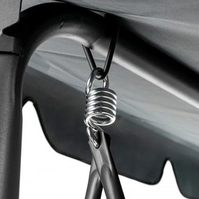 MI Záhradná hojdačka EVE antracit