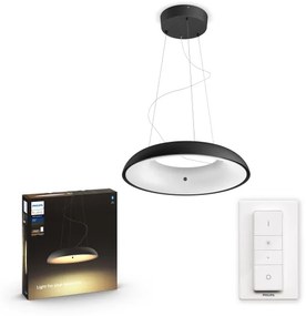 Philips Hue White Ambiance 8719514341074 Amaze závesné svietidlo LED +SWITCH D434mm 25W/3000lm 2200-6500K čierna bluetooth