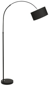 Retro stojaca lampa Sama 90 čierne