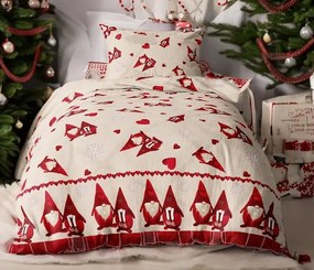 Obliečky Vianočná pohoda C Bavlna 70x90 140x200 cm