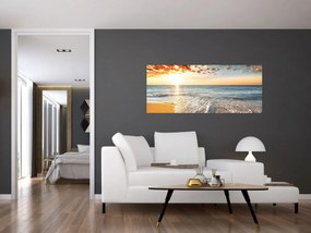 Obraz - Východ slnka (120x50 cm)