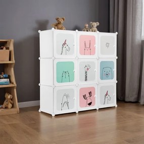 Detská modulárna skriňa ESLA