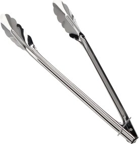 Nerezové grilovacie kliešte MASTER 28 cm strieborné