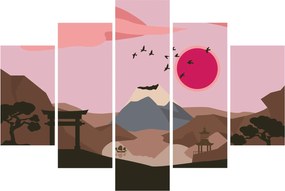 Obraz - Japonsko N⁰2 (150x105 cm)