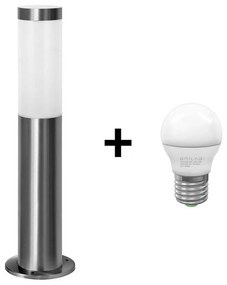 Polux LED Vonkajšia lampa LIVIA 1xE27/7W/230V 4000K IP44 LEDSA0463