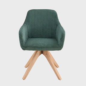 Jedálenská stolička PESA zelená 708770