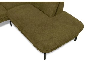 Rohová pohovka v horčicovej farbe (pravý roh) Gomero – Scandic