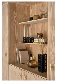 Čierna ručne vyrobená váza z polyresínu (výška 30 cm) Lyst – Villa Collection