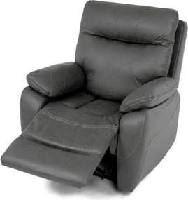 Polohovacie kreslo sivé, elektrické TV-4094 GREY3