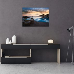 Obraz - Resort pri mori (70x50 cm)