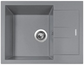 Granitový drez Sinks AMANDA 650 Nanogrey