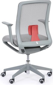 Kancelárska stolička LILA, sivá