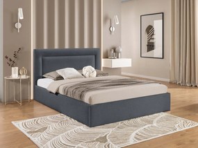 Čalúnená posteľ s úložným priestorom Enserio, Rozmer postele: 180x200, Dostupné poťahy: Coral 80