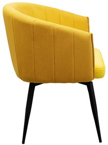 Merida otočná stolička žltá