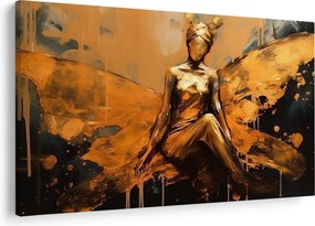 Obraz - Abstrakcia víly (90x60 cm)