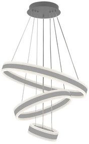 LED Stmievateľný luster na lanku LED/165W/230V 3000-6500K + diaľkové ovládanie