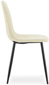 Set troch jedálenských stoličiek COMO béžový (3 ks)