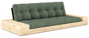 Zelená rozkladacia pohovka 244 cm Base – Karup Design