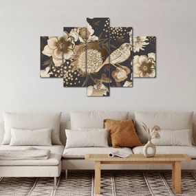 Obraz - Zlatá záhrada (150x105 cm)