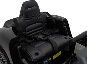 Ramiz Porsche Spyder RS 718 Čierna MP4 vozidlo