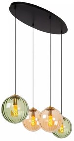 Lucide 45493/04/33 - Luster na lanku MONSARAZ 4xE27/40W/230V