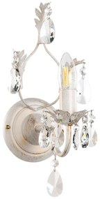 ONLI - Nástenné svietidlo TERESA 1xE14/6W/230V biela