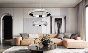 Toolight Toolight, LED závesné osvetlenie 60cm, G044-2CP, chrómová, OSW-06312