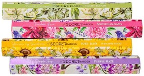 Arome Sada vonných tyčiniek Secret garden, 4 vône