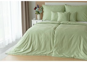 Matějovský Obliečky z bambusového damašku Sofie Light Green, 140 x 220 cm, 70 x 90 cm