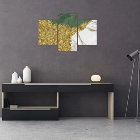 Obraz - Zelený mramor N⁰2 (90x60 cm)