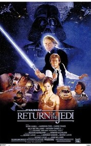 Plagát, Obraz - Star Wars - Return Of The Jedi
