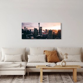 Obraz - Výhľad na centrum mesta (120x50 cm)