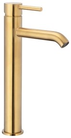 KFA Armatura 5032-612-31 - Umývadlová batéria + výpust MOZA 33 cm zlatá