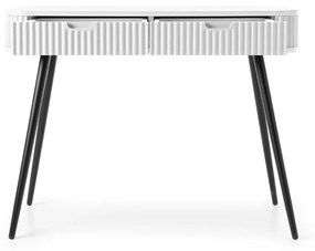 KONZOLA BELLISSA BIELA + ČIERNE NOHY