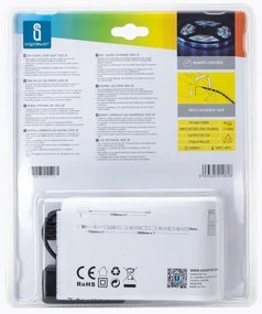 Aigostar - LED RGB Stmievateľný vonkajší pásik 5m LED/24W/12/230V IP65 + DO