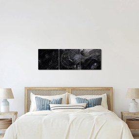 Obraz - Smútok a odriekanie (s hodinami) (90x30 cm)