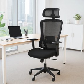 Kancelárska stolička MARCO, čierna