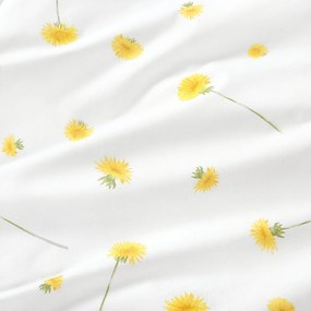 Goldea behúň na stôl 100% bavlnené plátno - púpavy 20x120 cm