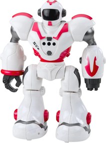 LEAN Toys Interaktívny diaľkovo ovládaný robot RC 16 funkcií Svetlá Zvuky Ružová