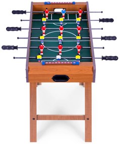 Stolný futbal 69x35,5 cm drevený stolný futbal ECOTOYS