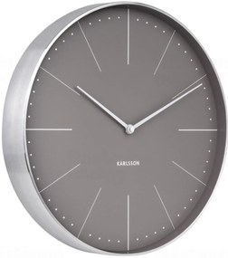 Dizajnové nástenné hodiny Karlsson 5681GY