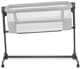 KINDERKRAFT - Detská postieľka NESTE UP2 svetlosivá