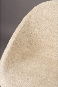 Béžové čalúnené jedálenské kreslo Fenna – Dutchbone