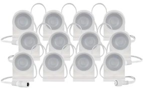 LED RGBIC+CCT dekoračná reťaz GoSmart 12xLED/7W/230V 255 cm Wi-Fi Tuya