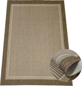 BE Koberec Eqos 0001 BEIGE – béžový obdĺžnikový Rozmer: 140x190 cm