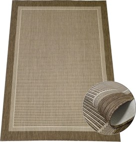 Koberec Eqos 0001 BEIGE – béžový obdĺžnikový Rozmer: 160x220 cm