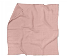 BabiM Mušelínová zavinovacia plienka 120x120 Comfort Farba: ružová