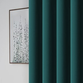 4Home Zatemňovací záves Manila petrolejová, 150 x 250 cm