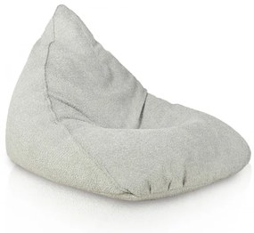 Sedací vak Bermudy svetlo sivý bouclé